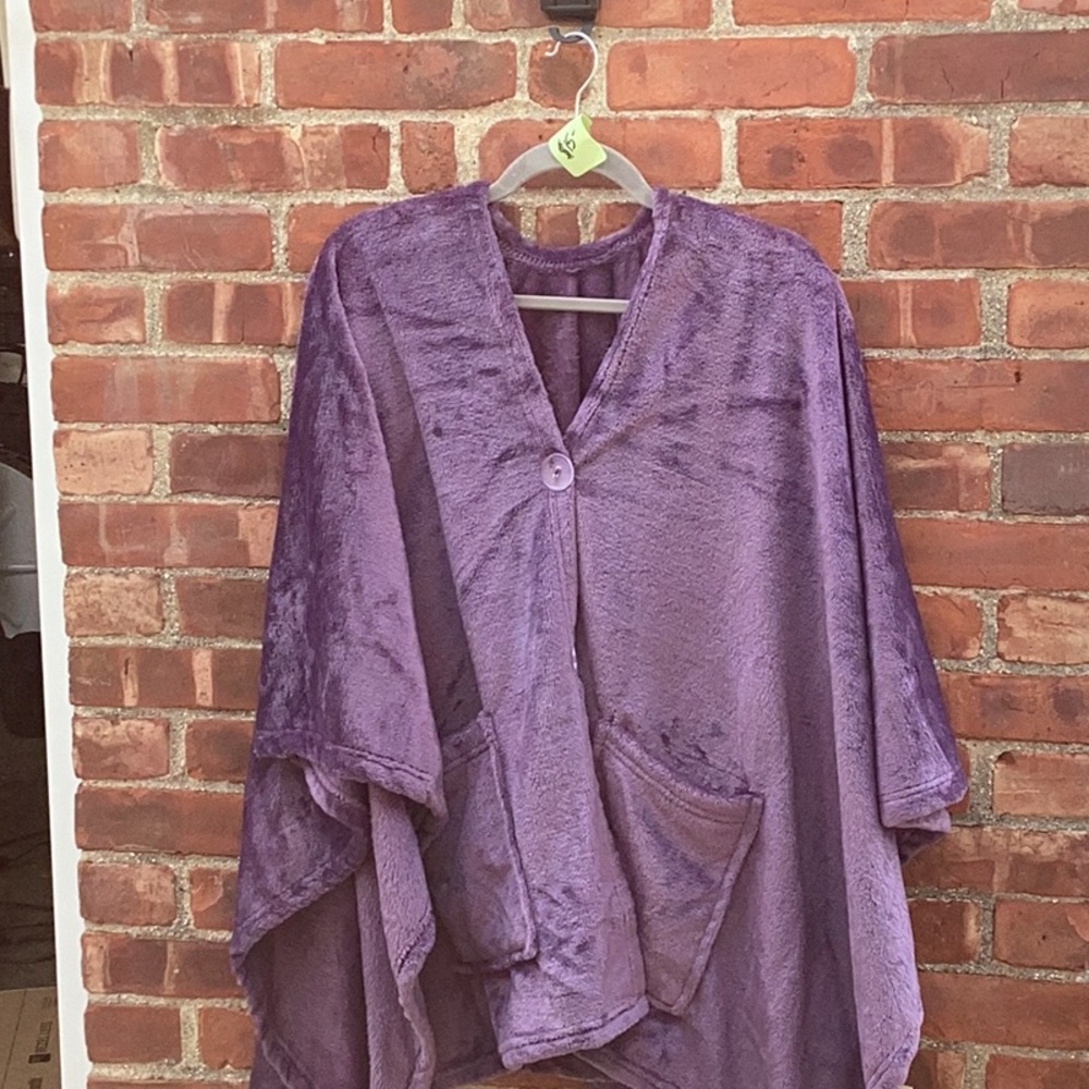 Warm and Coxy poncho